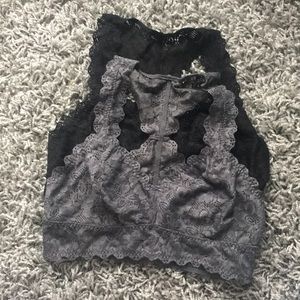 Lace Bralettes Never Worn (Pack of 2)